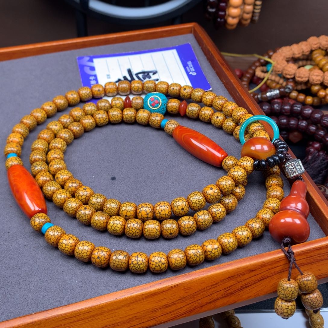 星月菩提吊坠菩提