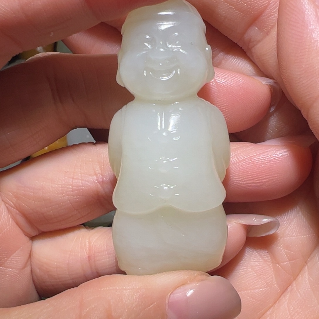 颈饰未镶嵌和田玉大*哥