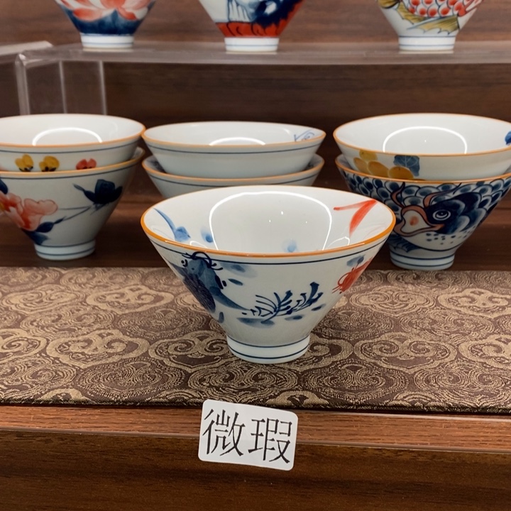 釉下老陶泥手工绘制