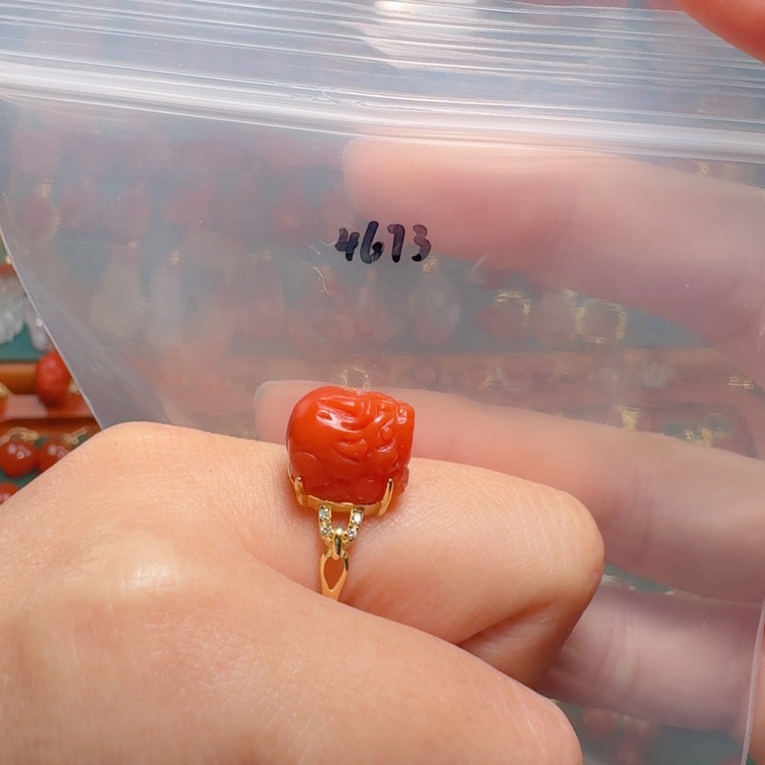 南红玛瑙南红银S925镶嵌