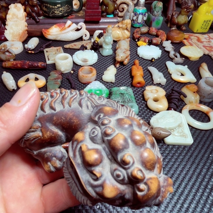 滴血莲花菩提把件