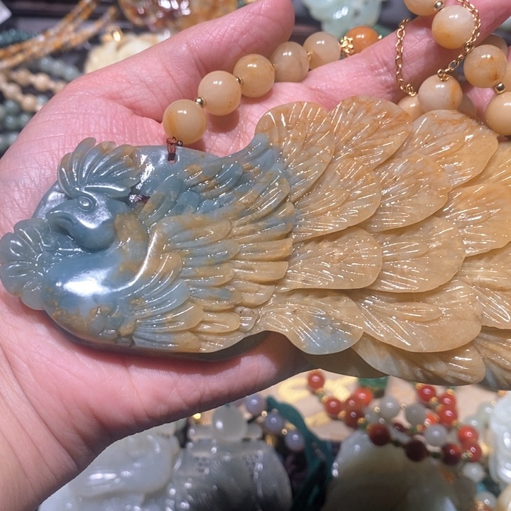 岫玉毛衣链未镶嵌