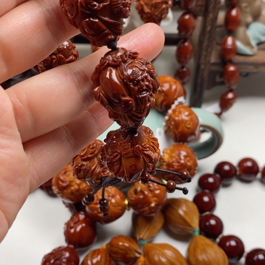 橄榄核吊坠?****手回血回血