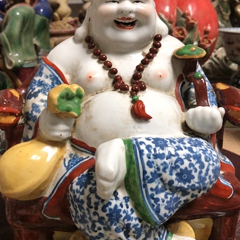 【闪购商品】瓶陶瓷瓷器陶瓷紫砂艺术茶宠摆件工艺品瓷器