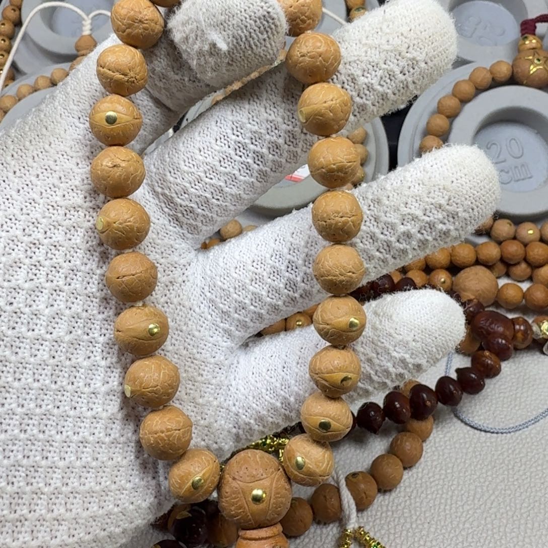 吊坠凤眼菩提11mm凤眼手串铜钉