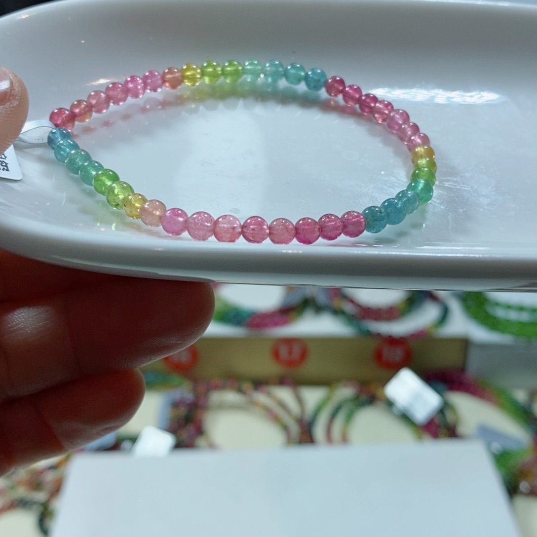 碧玺手链未镶嵌碧玺