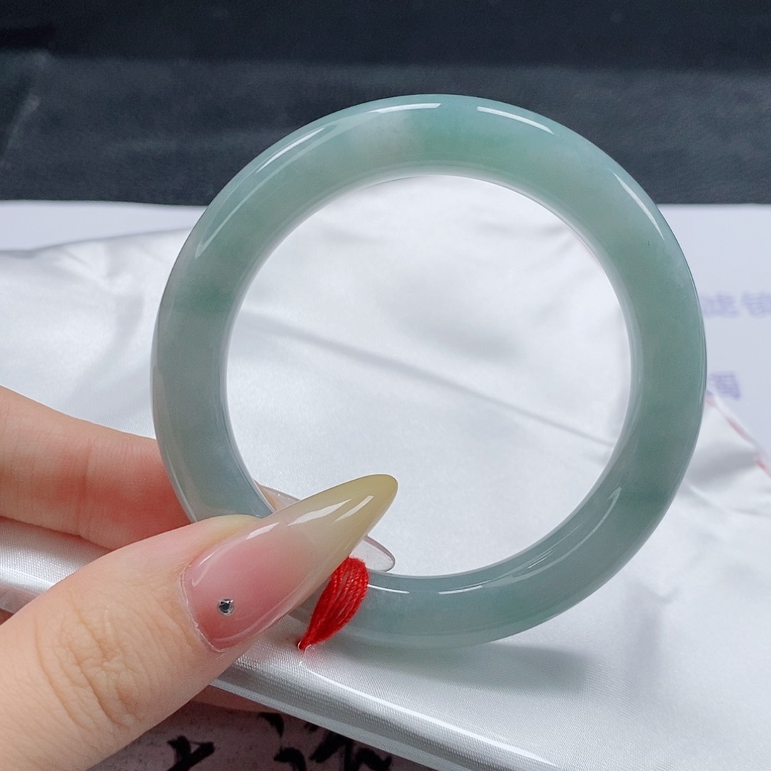【闪购商品】翡翠手镯（圆镯）未镶嵌376号