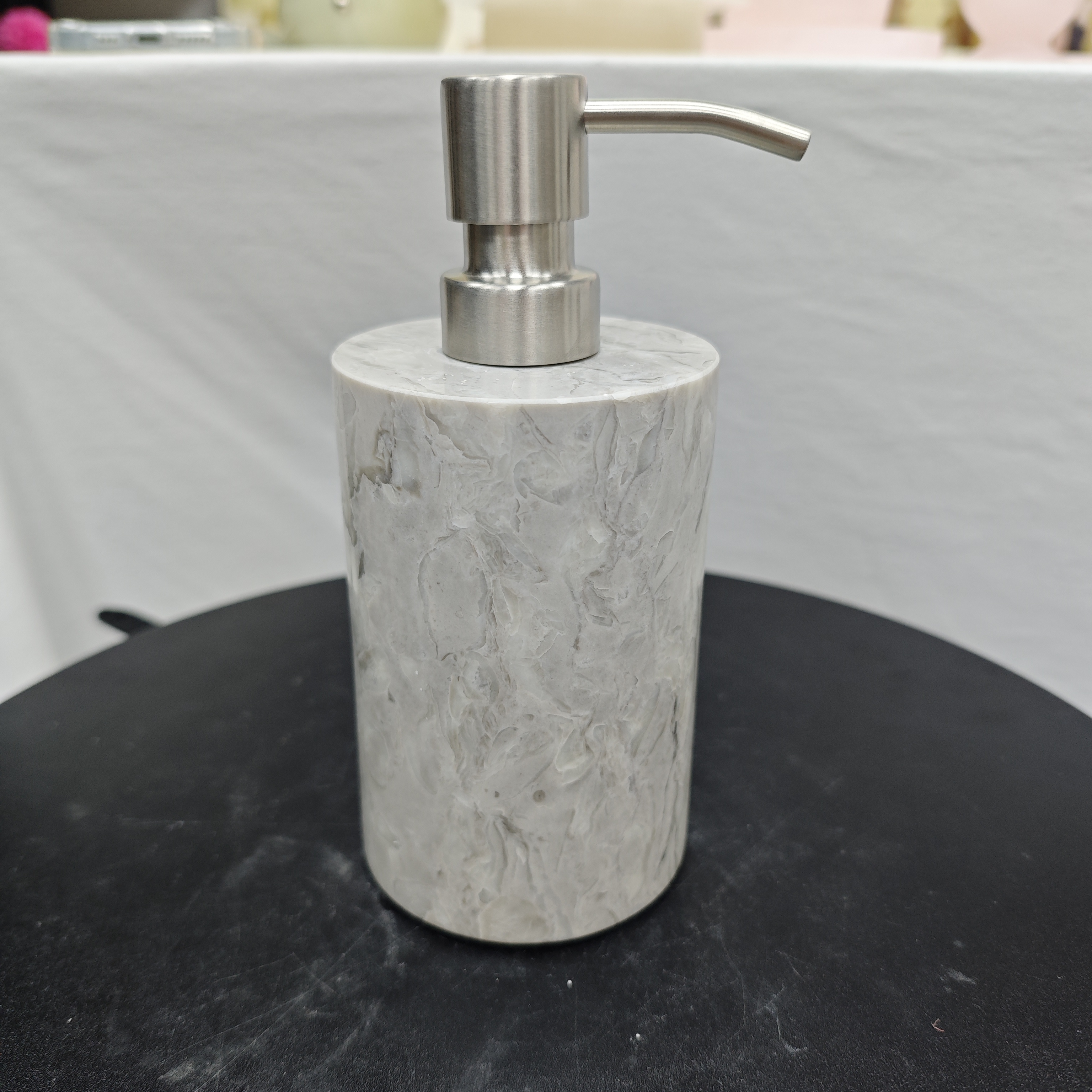 纯天然大理石霸王花洗手液瓶卫生间家里酒店会所洗手液按压瓶