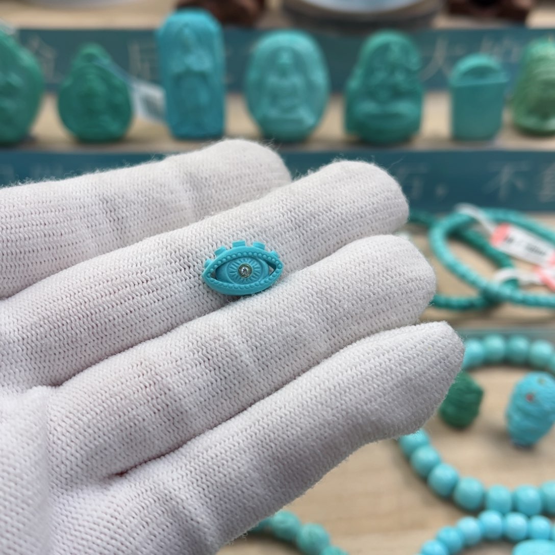 绿松石珠宝奇石未镶嵌