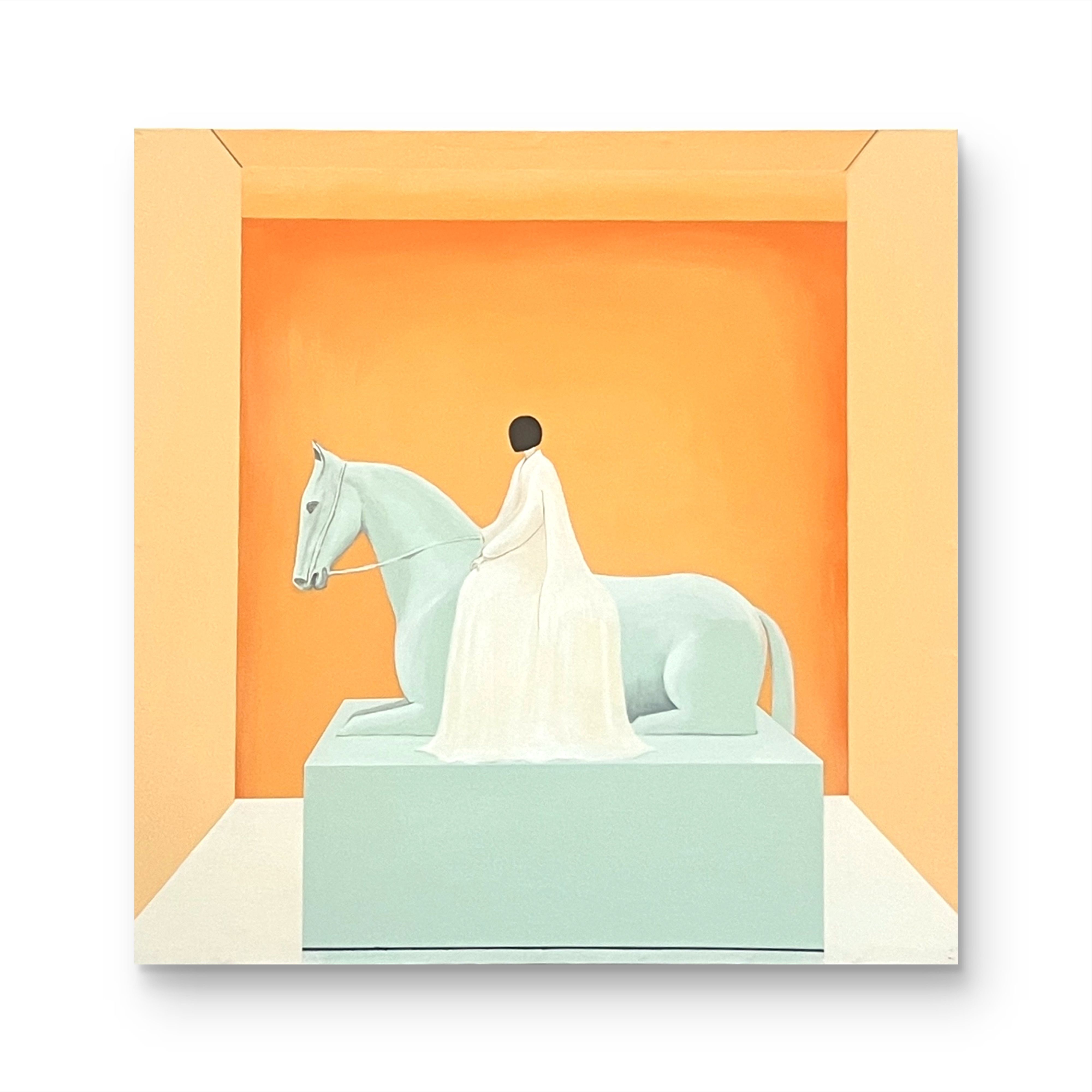 【玉屋】原创手绘挂画 ''90*90'' No.489手绘装饰画