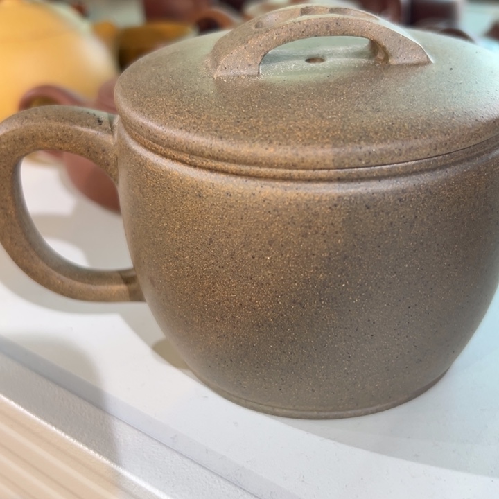 紫砂茶壶青段汉瓦350cc