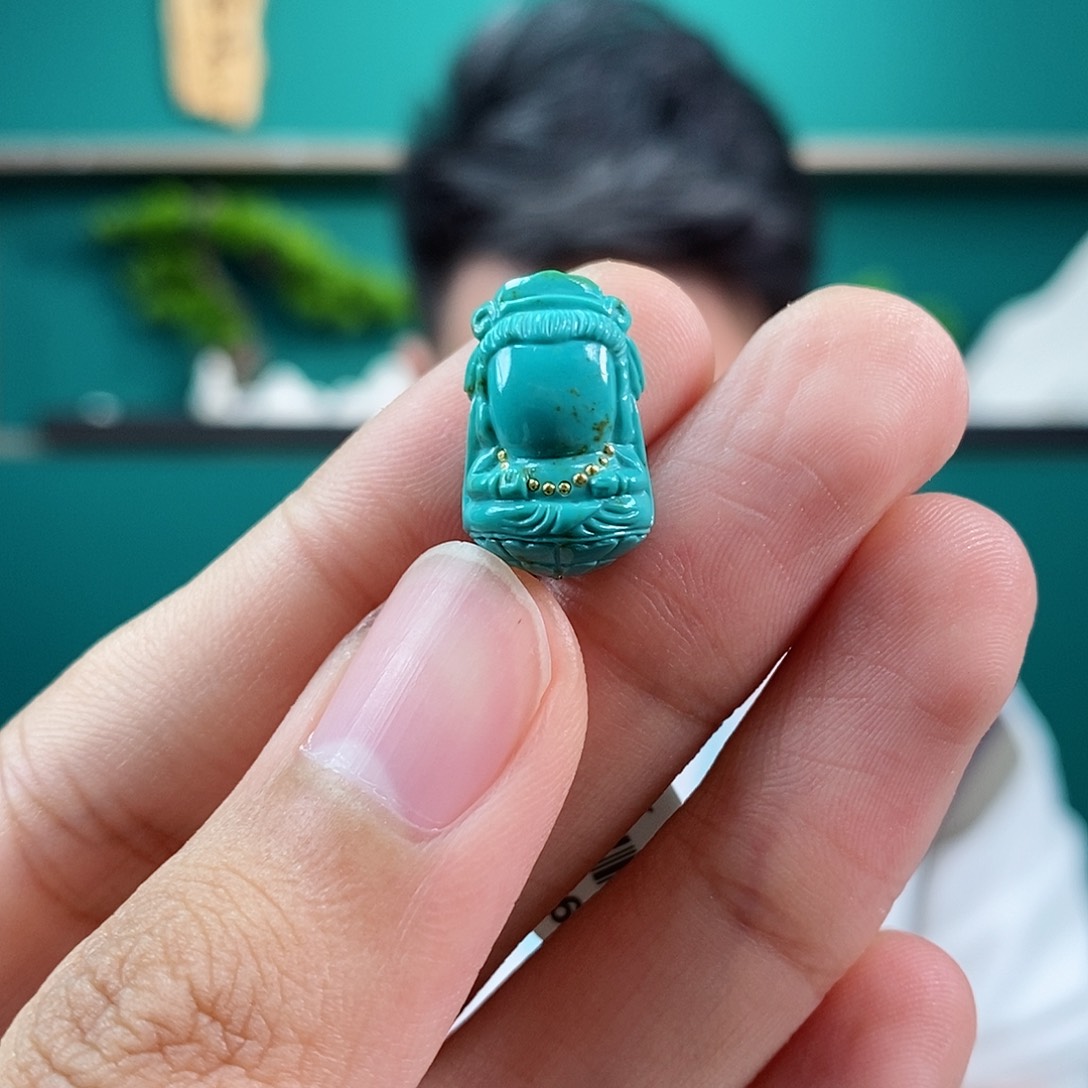 绿松石珠宝奇石未镶嵌