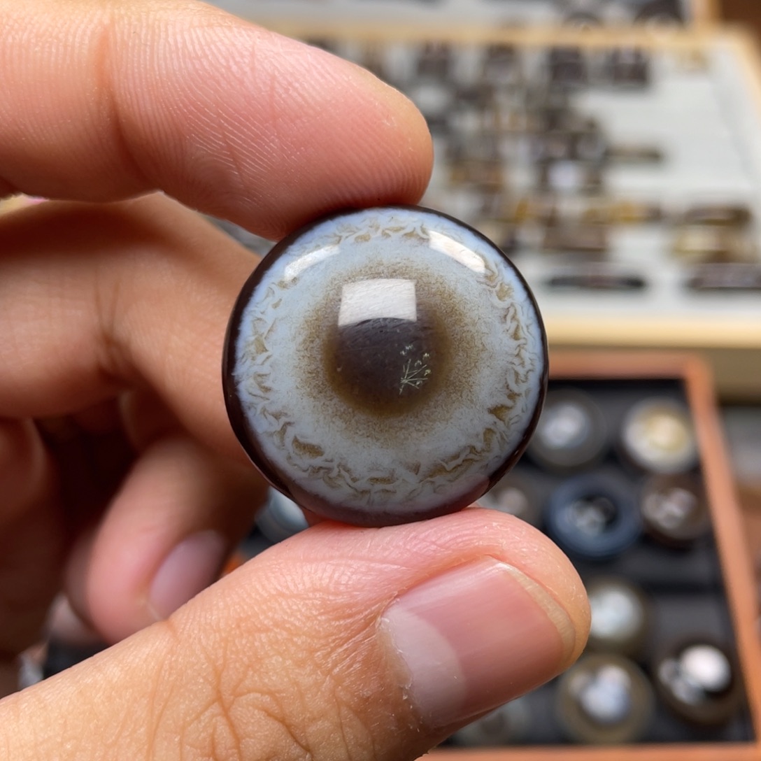 菩***野玛瑙/玉髓未镶嵌配饰