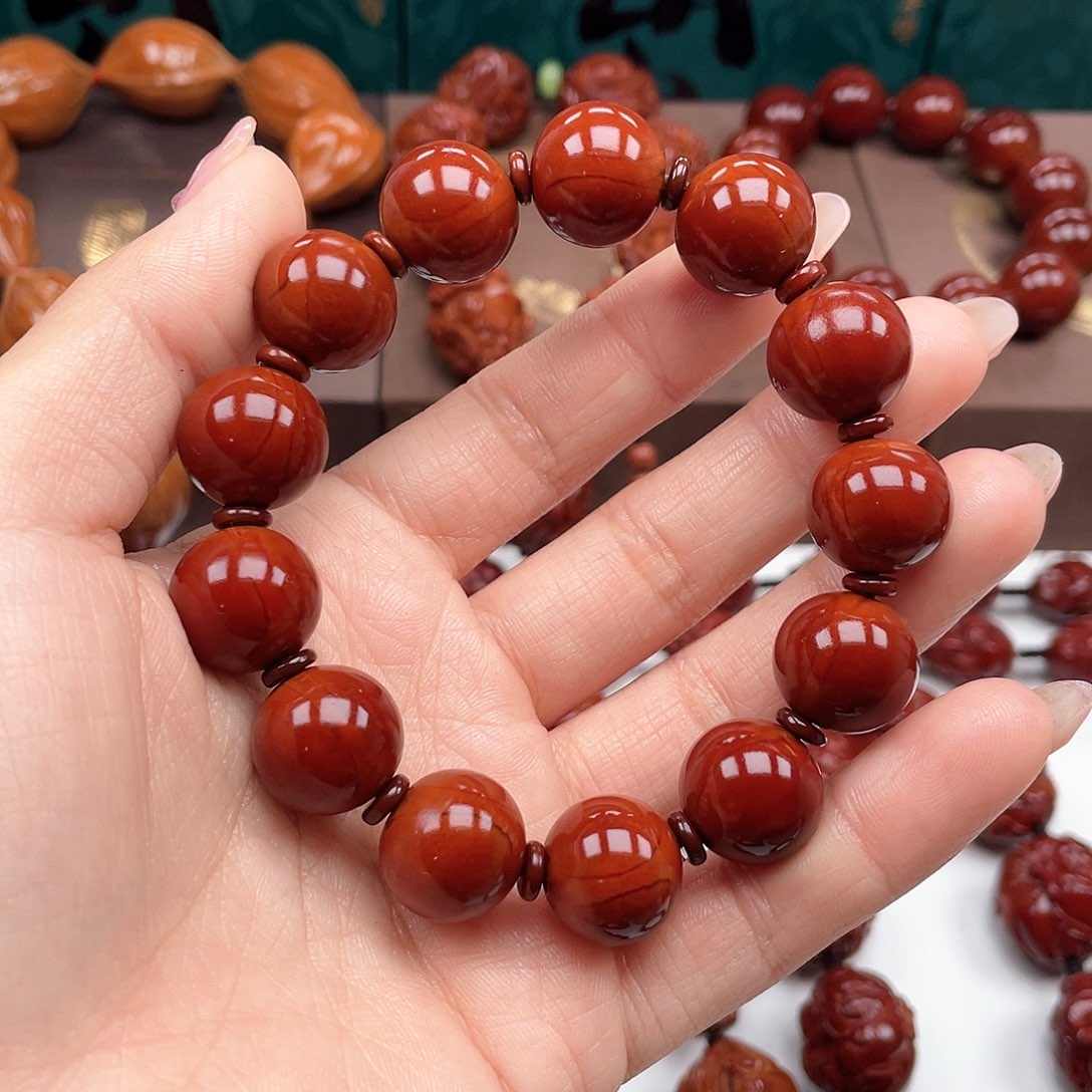 橄榄核手串光珠手串