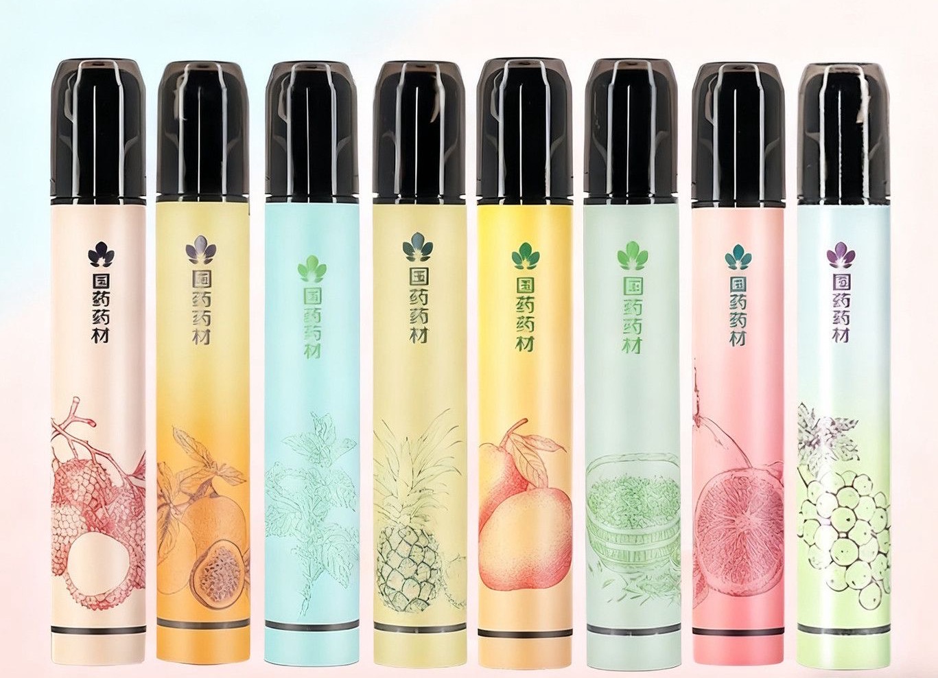 草本果味吸棒正品水果味清新替代品清凉薄荷吸棒便携