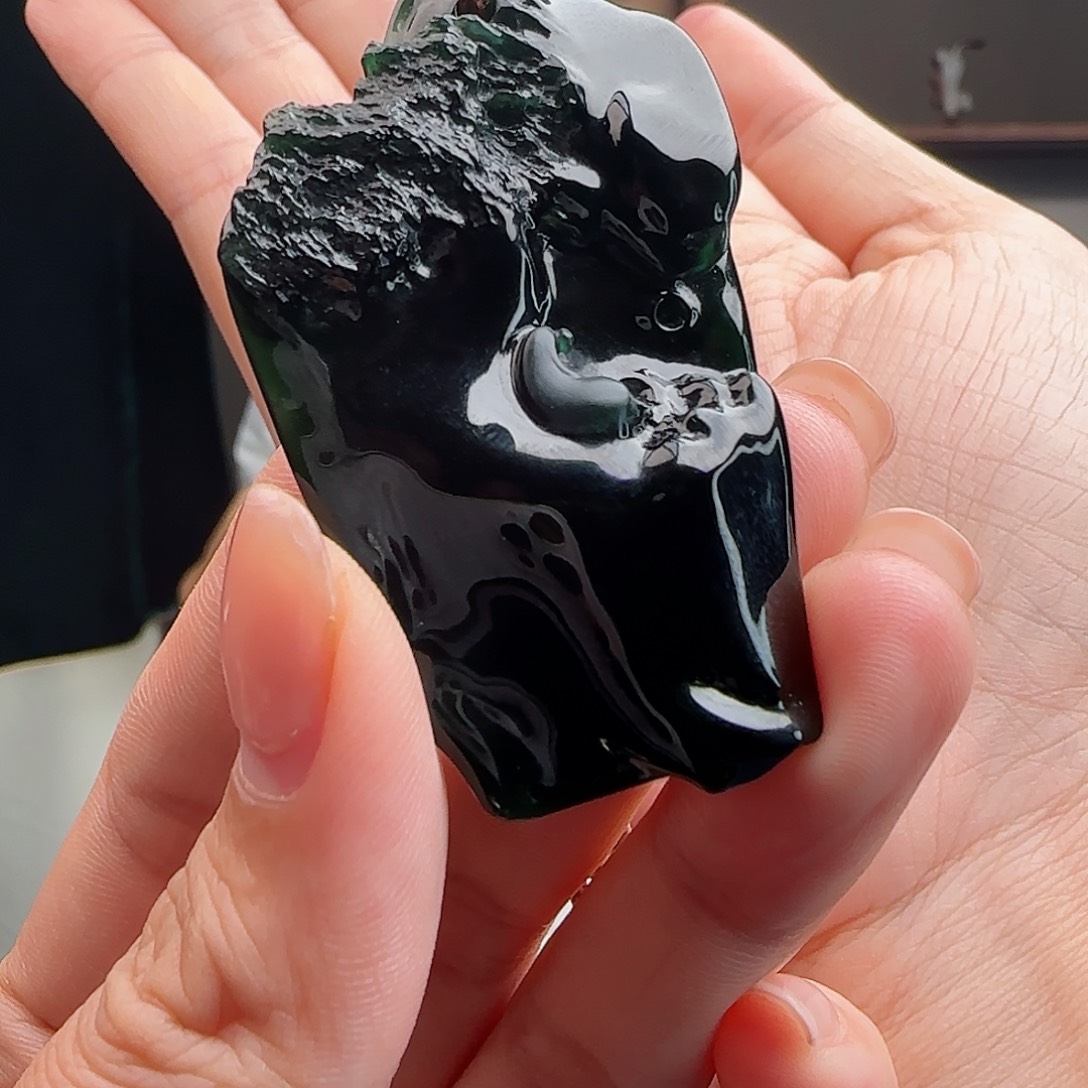 翡翠未镶嵌颈饰万象系列 禅定