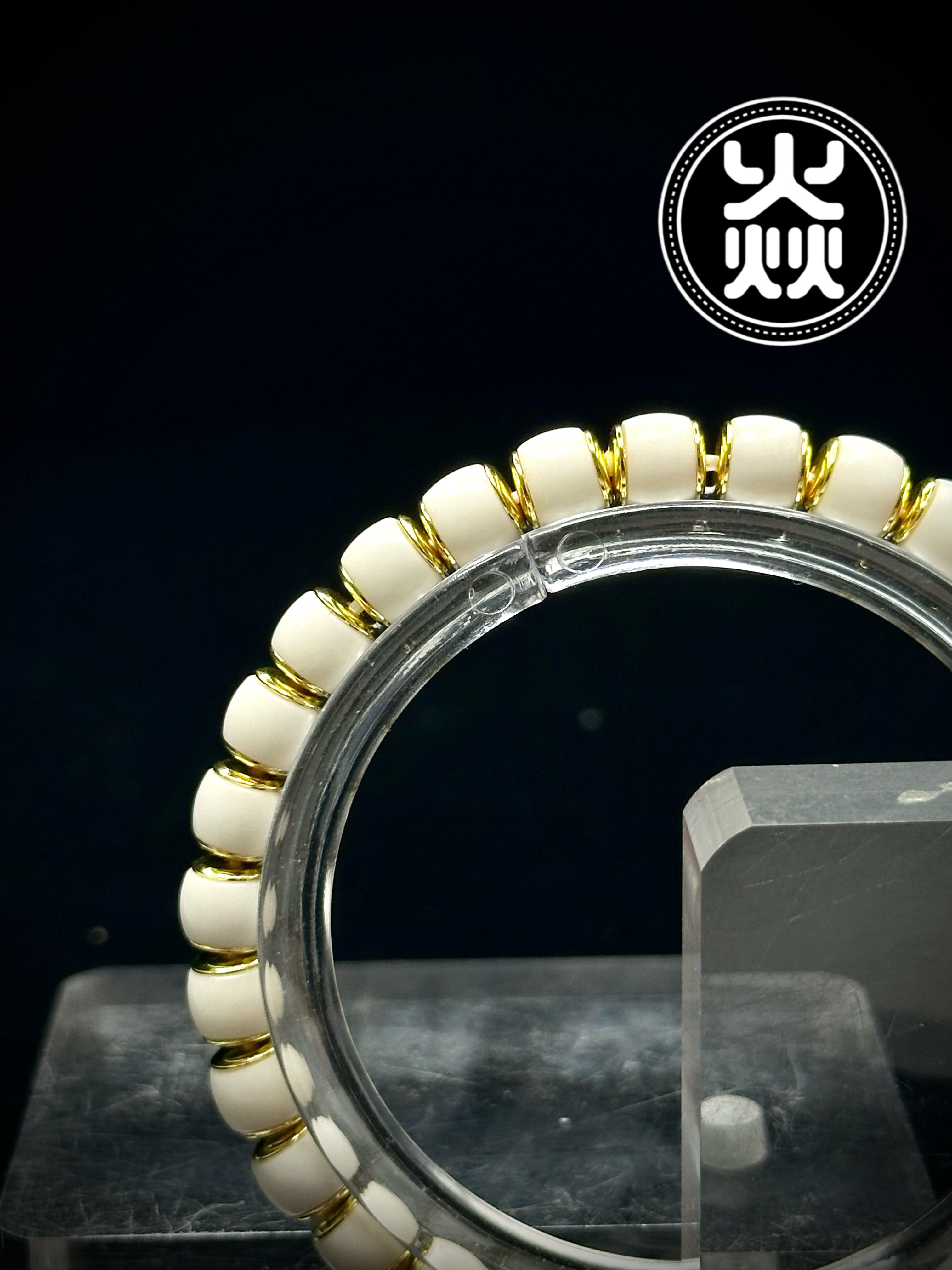 鑫焱CREATION-白玉菩提-丝滑绕指柔文玩好物