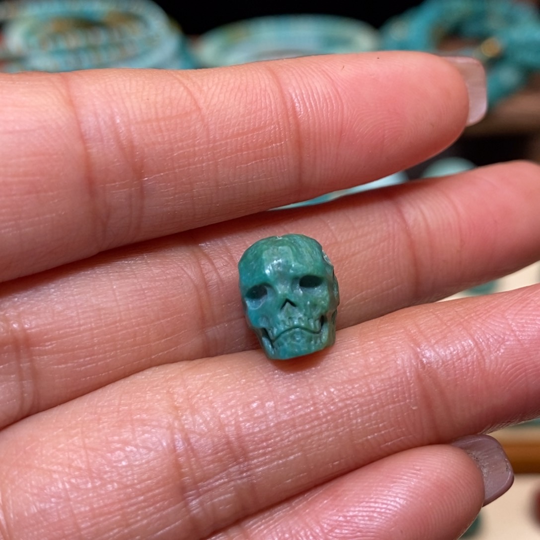 绿松石珠宝奇石未镶嵌