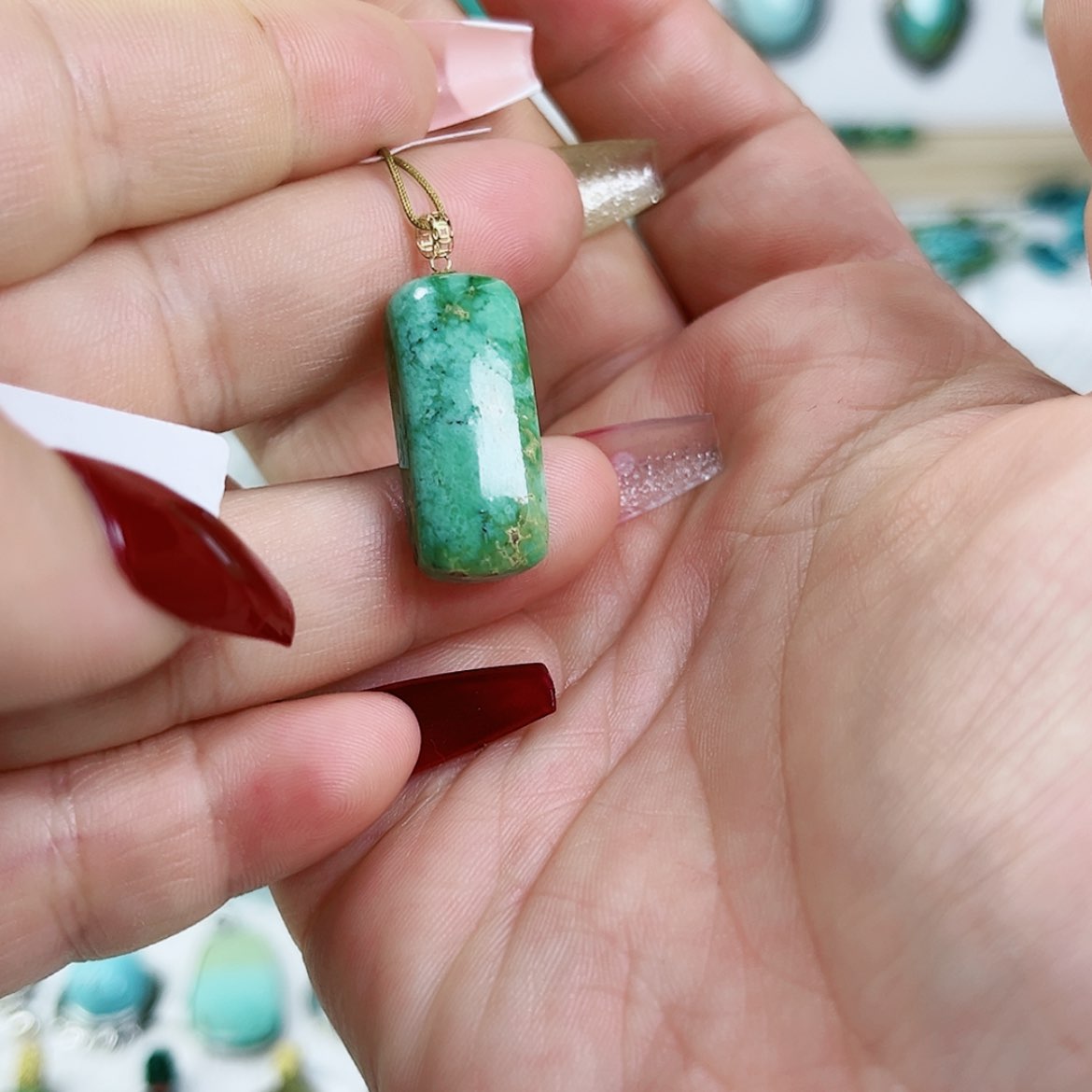 【闪购商品】绿松石珠宝奇石未镶嵌