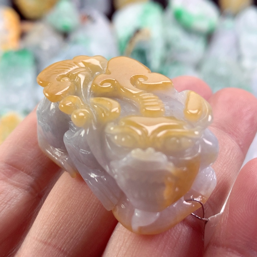 【闪购商品】翡翠吊坠(不含链)未镶嵌