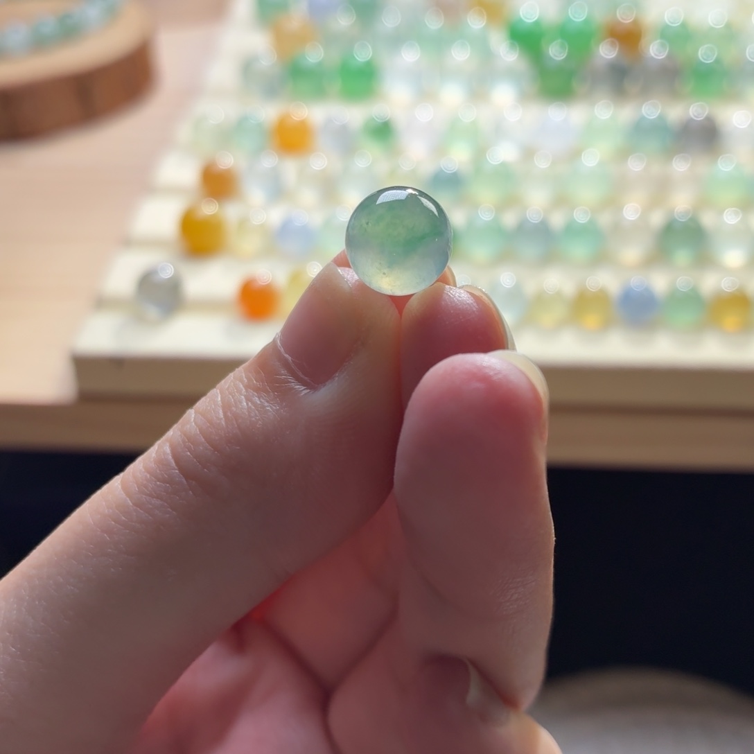 翡翠散珠翡翠卡9.3 0480