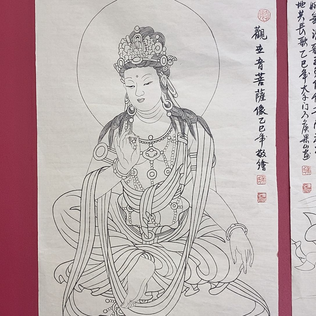 国画大风堂嫡传-侯果山老师作品路 