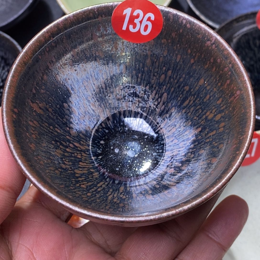 茶盏叶明龙窑柴烧茶盏