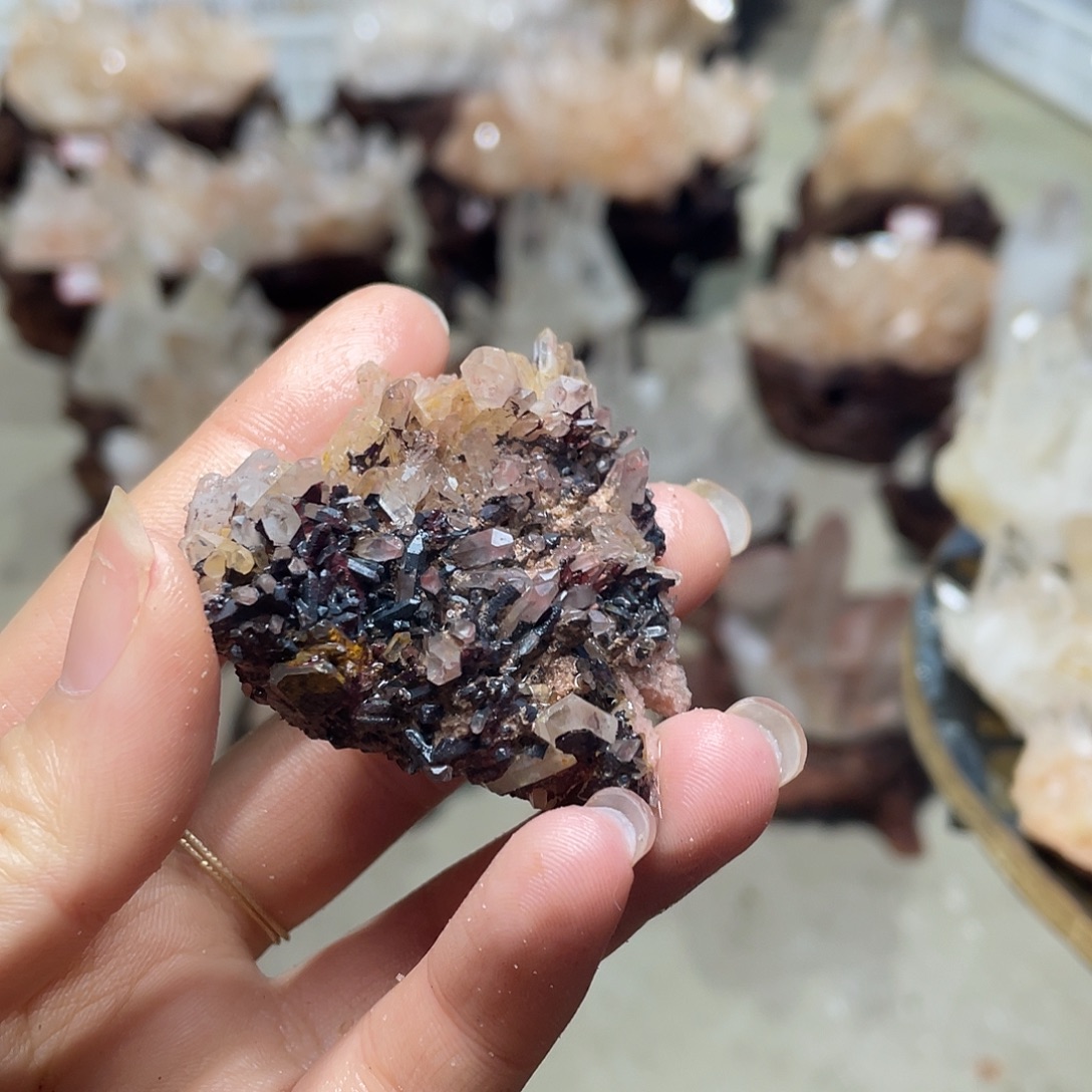 B****珠宝半成品水晶银S925镶嵌