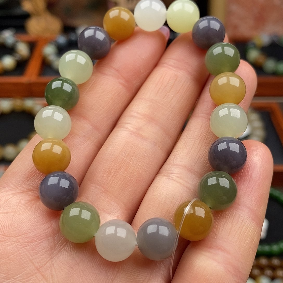 和田玉手链未镶嵌