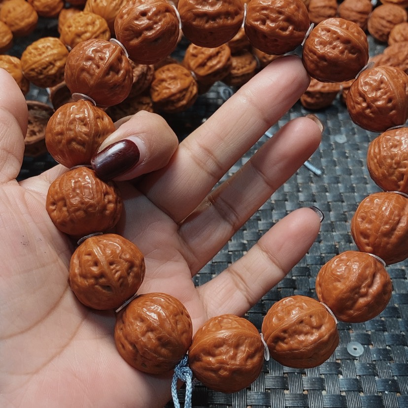 【闪购商品】文玩核桃吊坠一***-光头