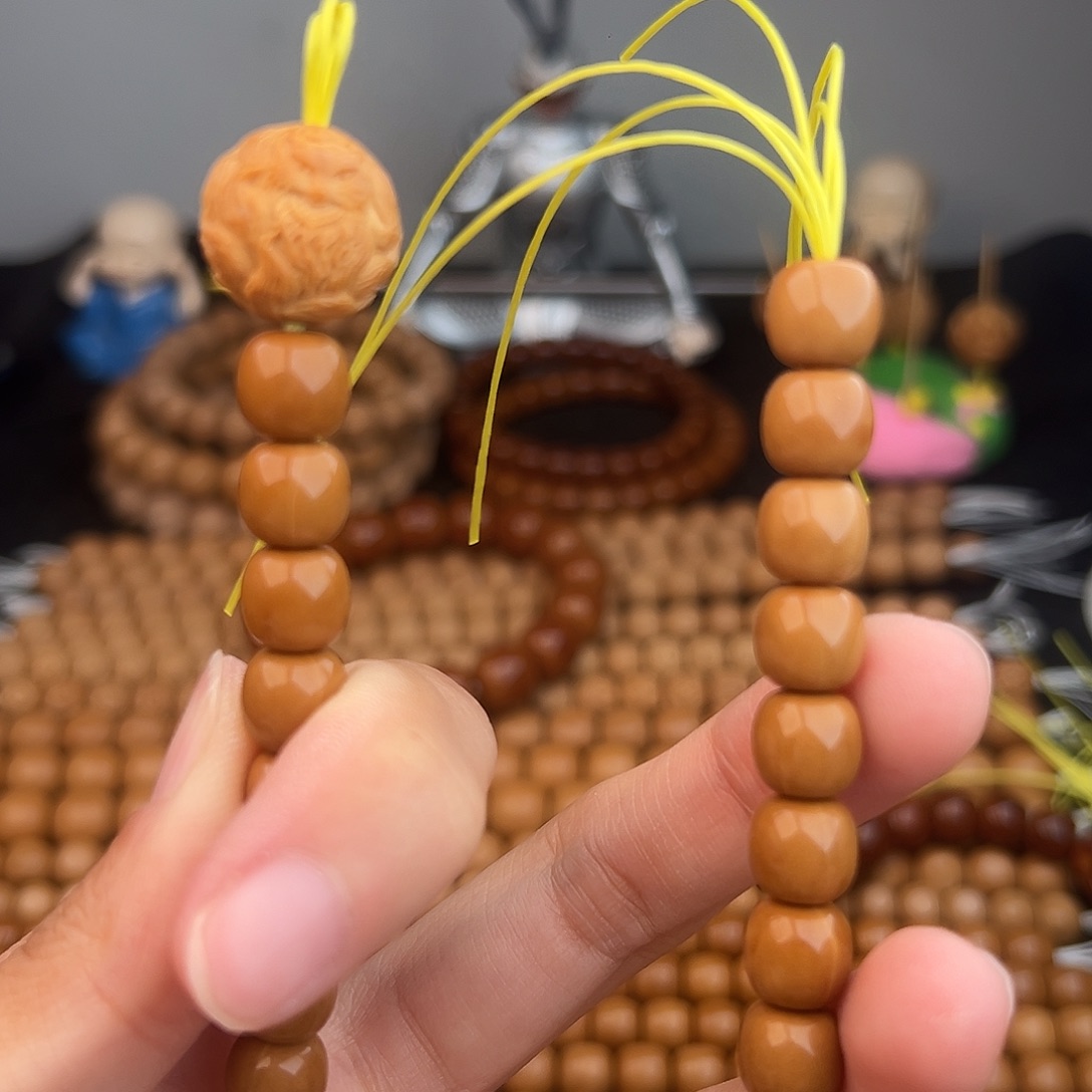 ****猴头核桃手串微瑕老型9.2/8.9-九尾