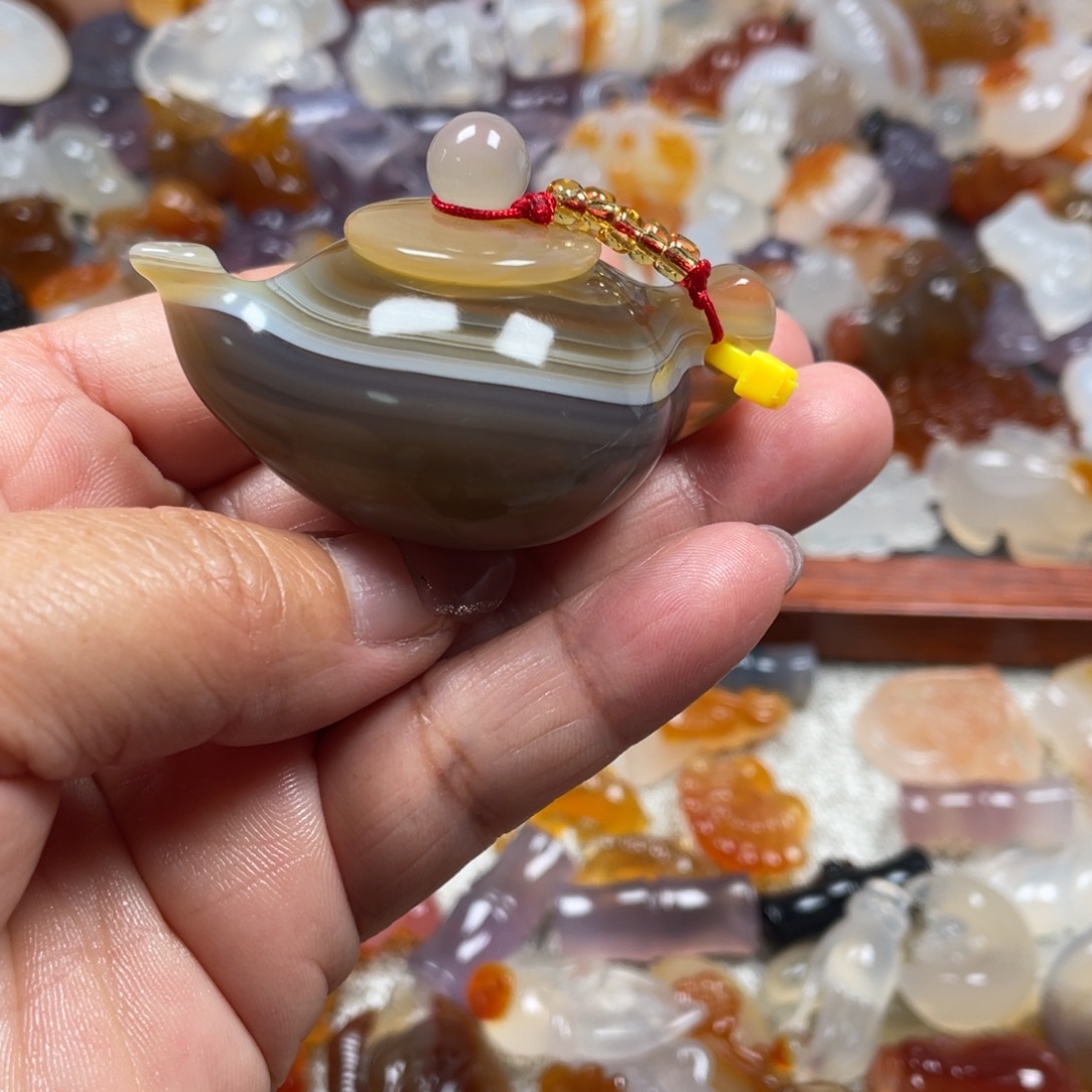 *****玛瑙/玉髓未镶嵌颈饰