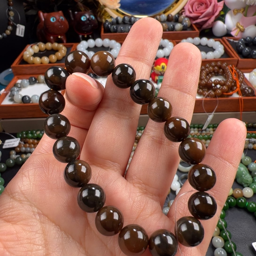 和田玉手链未镶嵌用****6