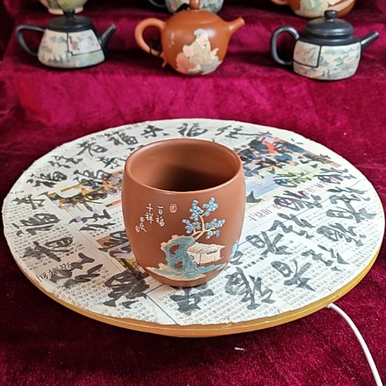 蟋***哥建水紫陶全品主人杯9号