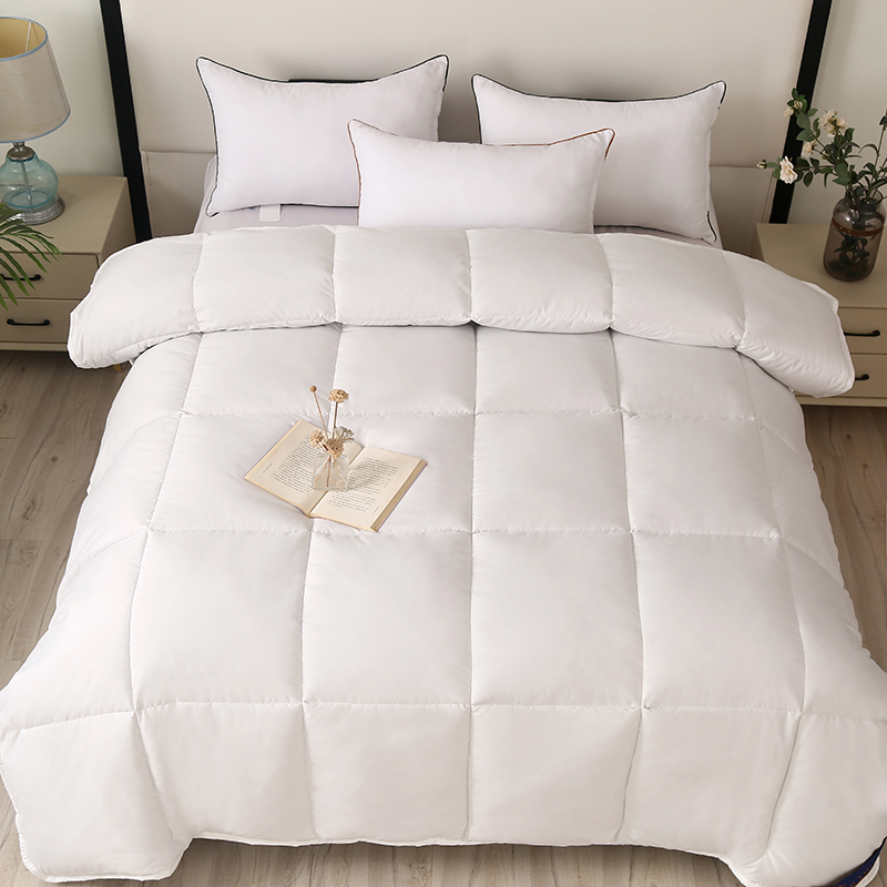 Hilton yilin五星级酒店羊毛被春秋冬被加大双人被子