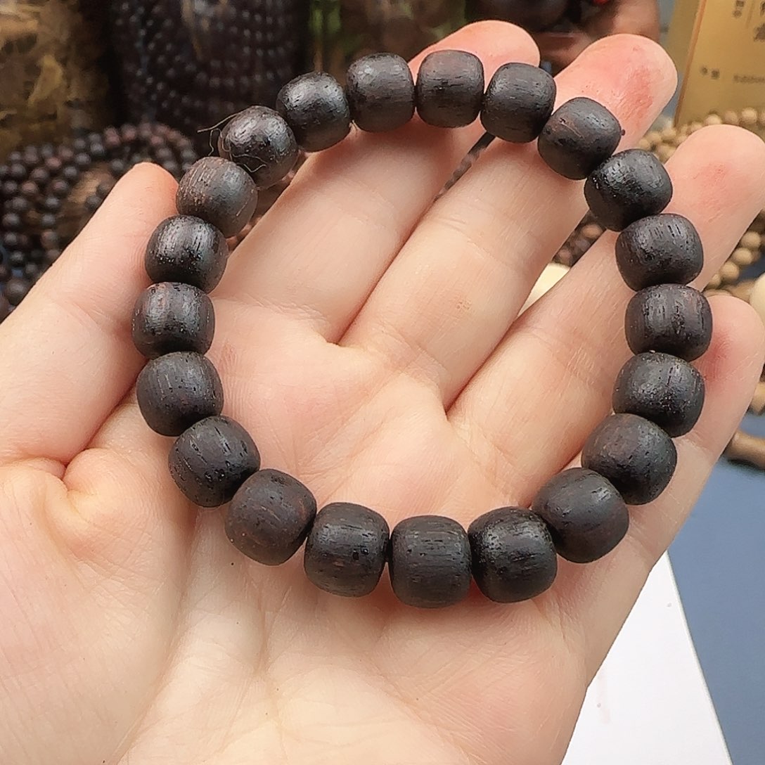 降真香手串/手链东枝棋楠金丝熟结9/10单圈