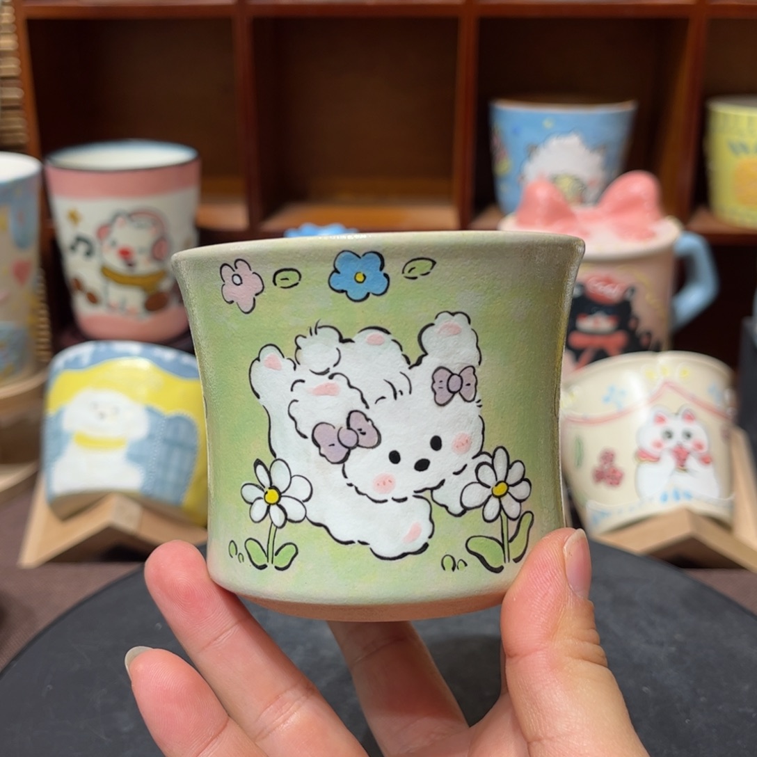 杯子陶景德镇陶瓷马克杯