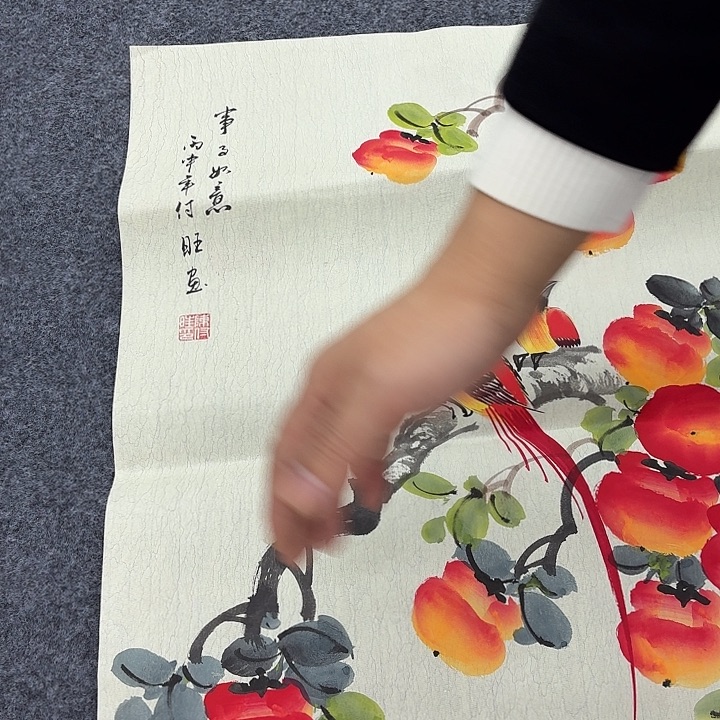 国画手绘国画作品