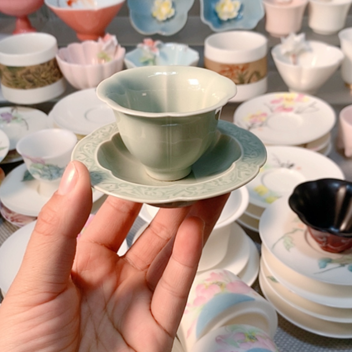 【闪购商品】瓷片陶瓷茶具直播特价不退换