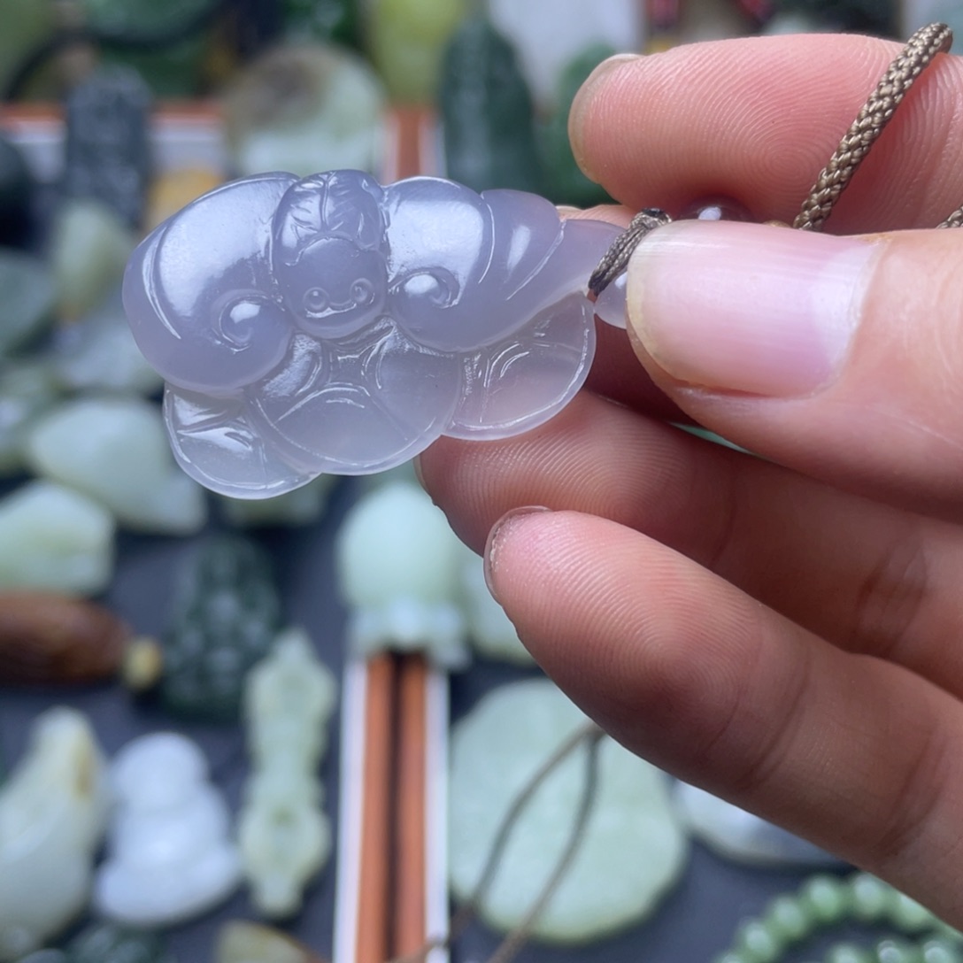 吊坠(不含链)未镶嵌和田玉