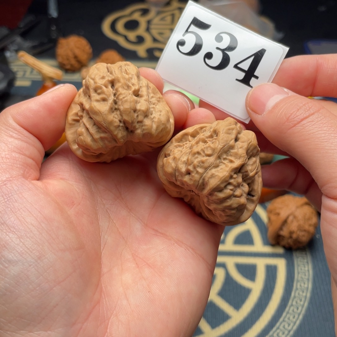 桃核把件39蛤蟆头534号