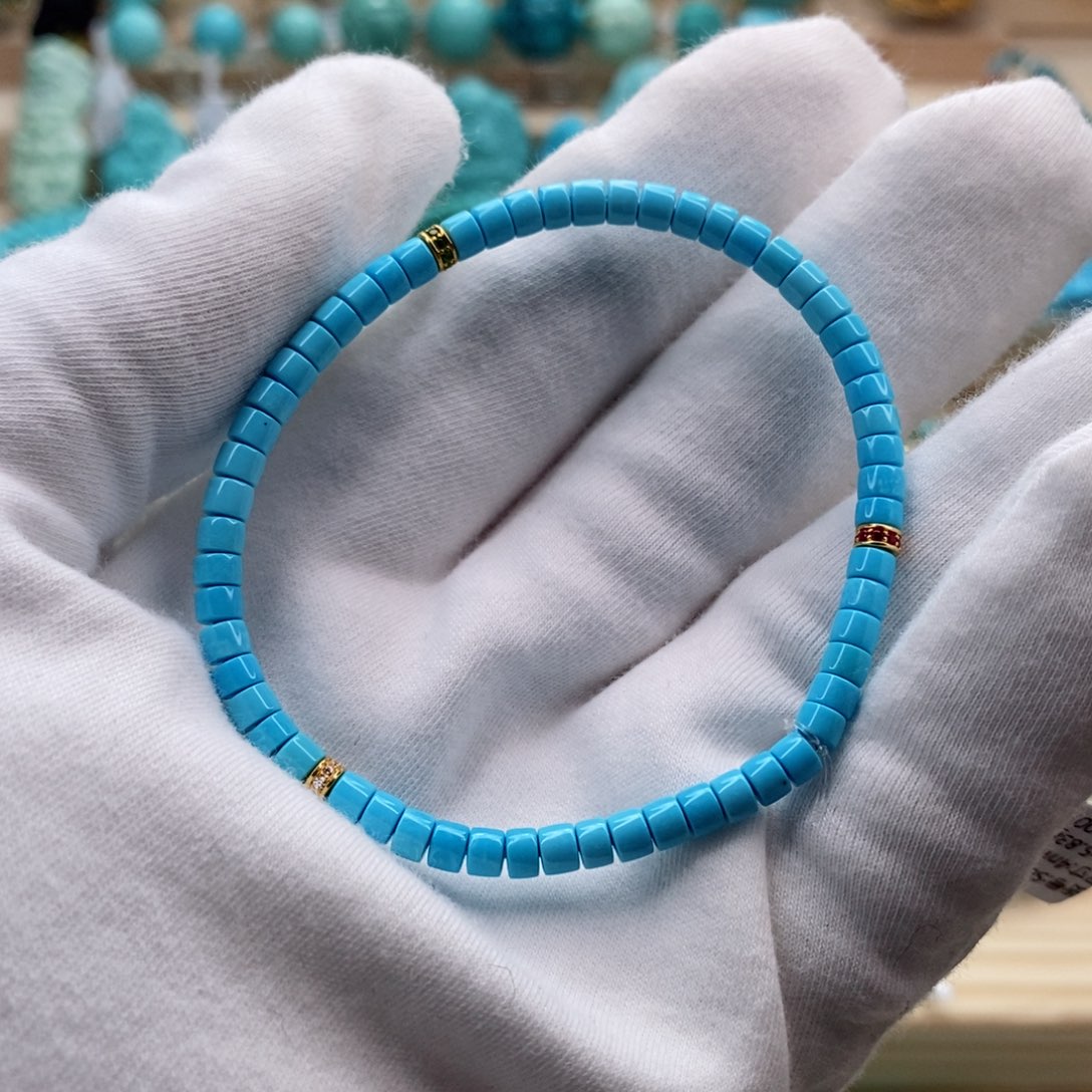 绿松石珠宝奇石未镶嵌