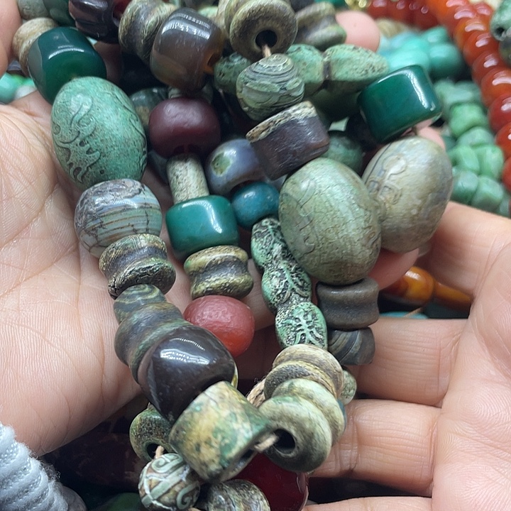 海***ˊ玛瑙/玉髓未镶嵌颈饰