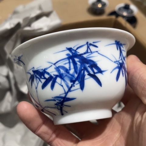 景德镇陶瓷手绘主人杯