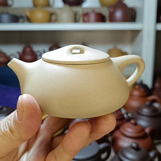 茶壶紫砂原矿本山段景舟石瓢230cc半手工