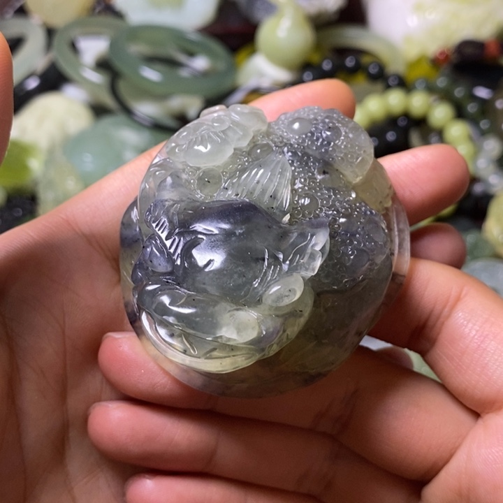 岫玉岫玉小摆件未镶嵌