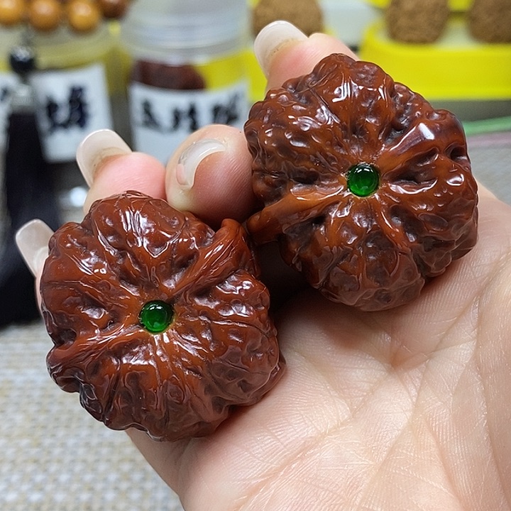 文玩核桃把件蛤蟆