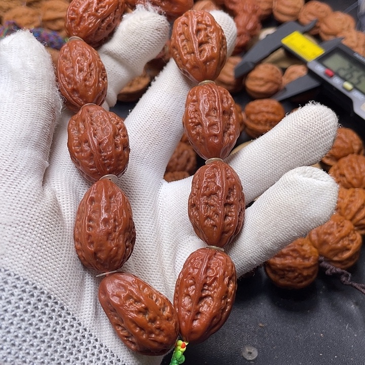 手串文玩核桃肉纹大枣