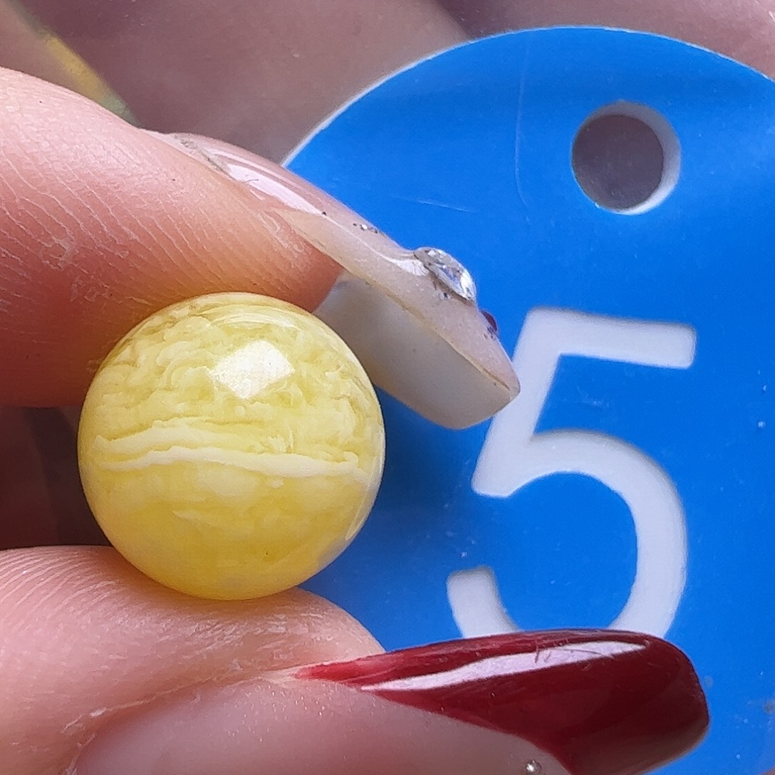 蜜蜡未镶嵌珠宝奇石10.6mm虎皮圆珠