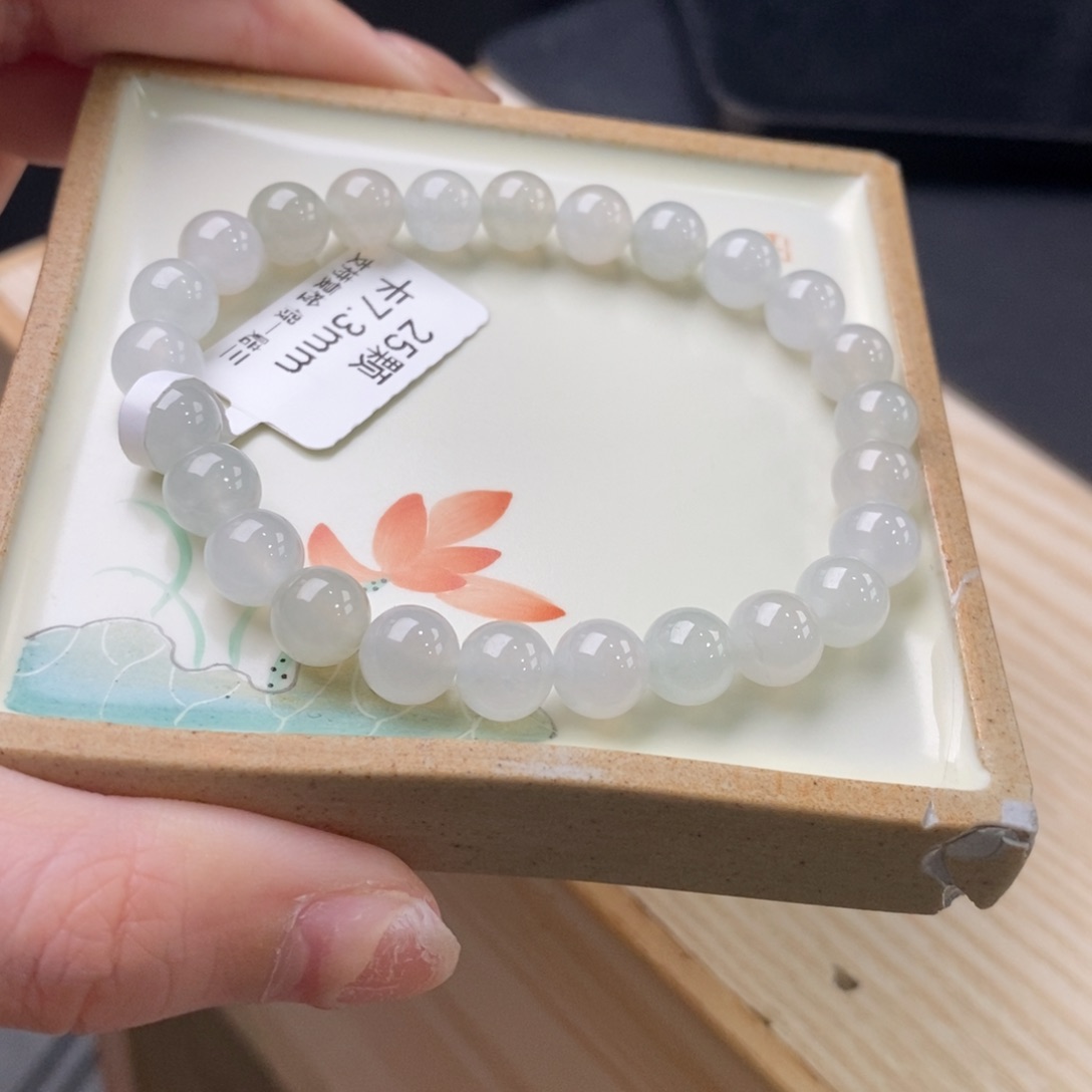 翡翠手链未镶嵌手串468